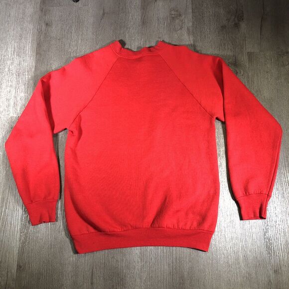 vintage Sweater Red Size Large royal princess sweater Cruise Ship Sweatshirt - Picture 7 of 8